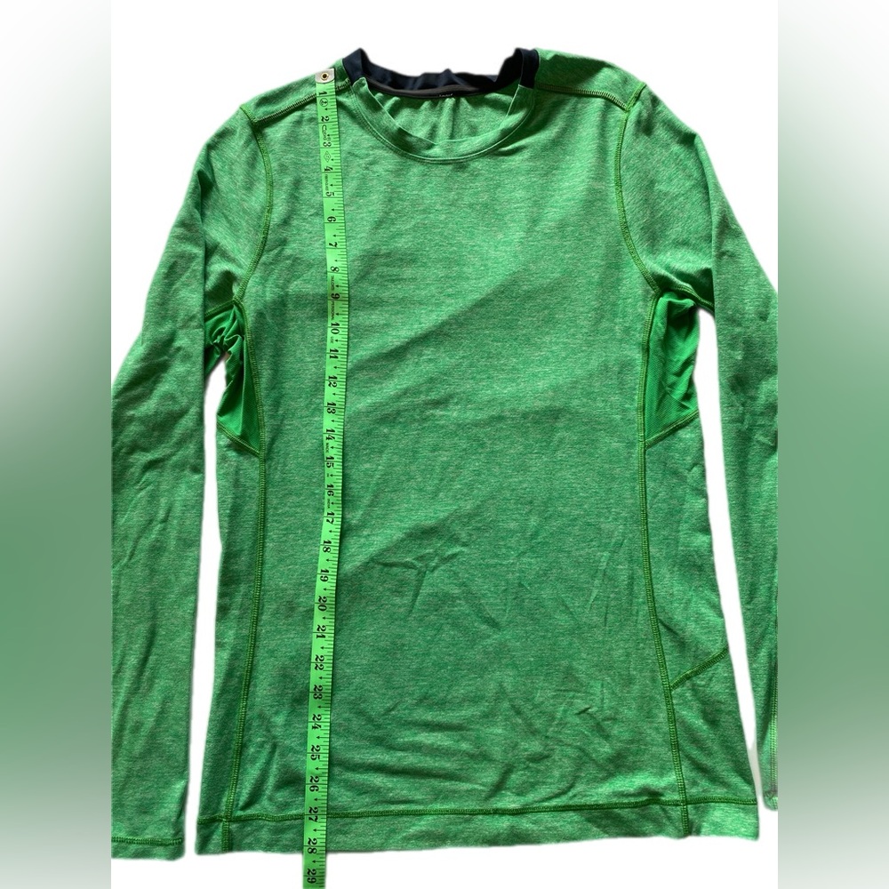 LULULEMON Men's Medium Core Long Sleeve Top Heathered green - Picture 4 of 10